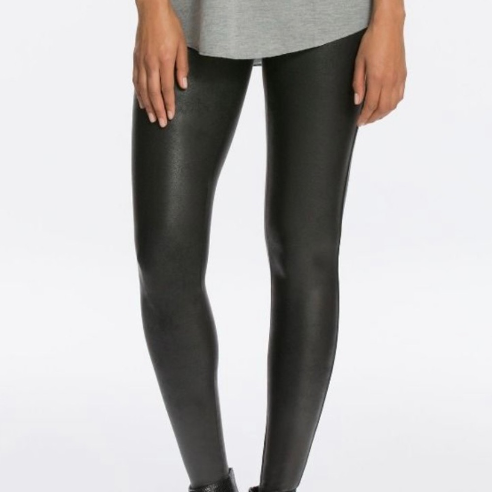 Spanx Faux Leather Leggings